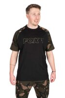 Fox Black/Camo Outline T-Shirt