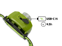 Delphin Stirnlampe OXUS Zoom 5W/1200mAh