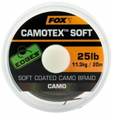 Fox EDGES™ Camotex Soft Coated Camo Braid - 20M