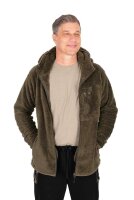 Fox HD Premium Full Zip Teddy Jacket - Khaki